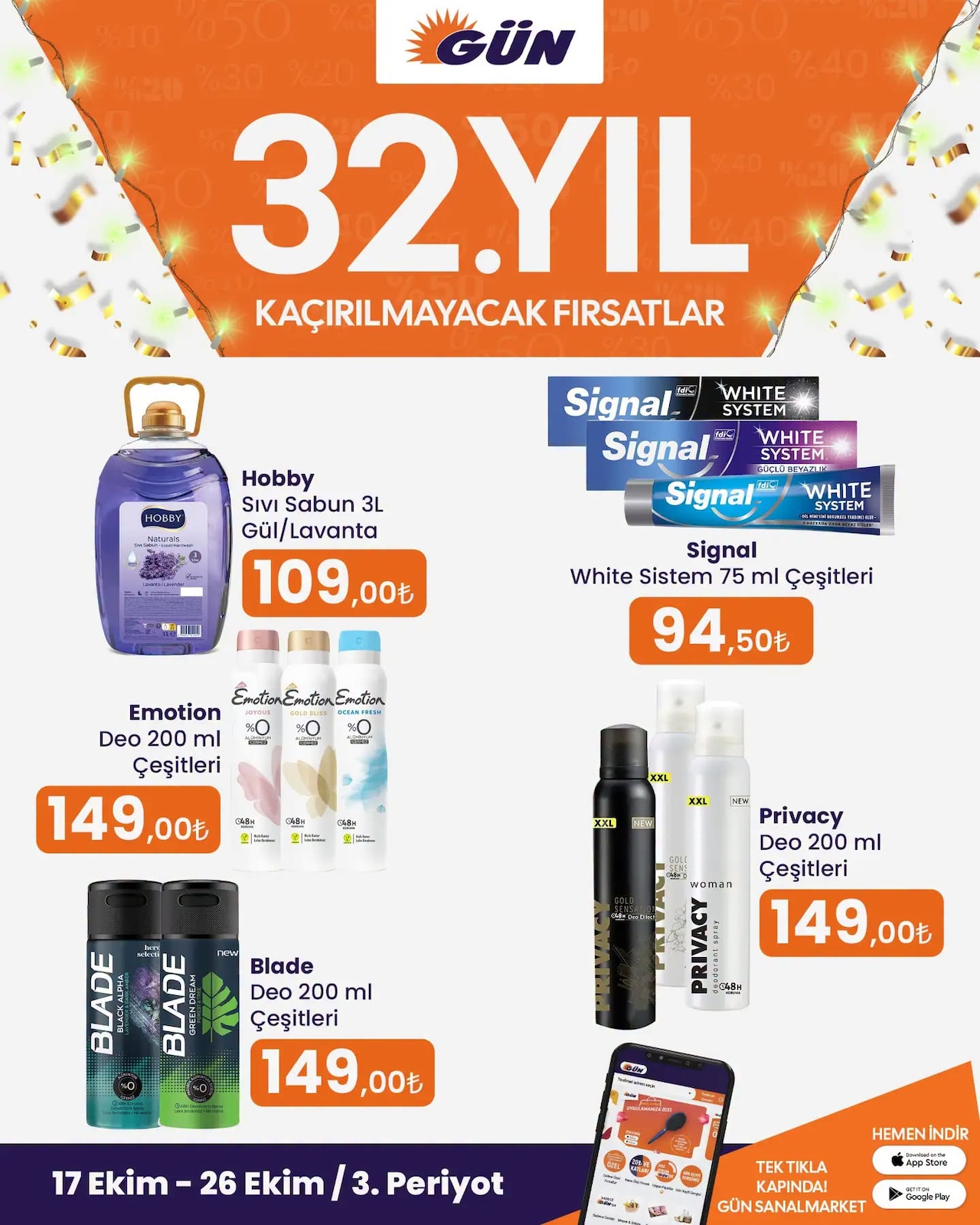 Gunsupermarket İndirim Brosuru — sayfa 26