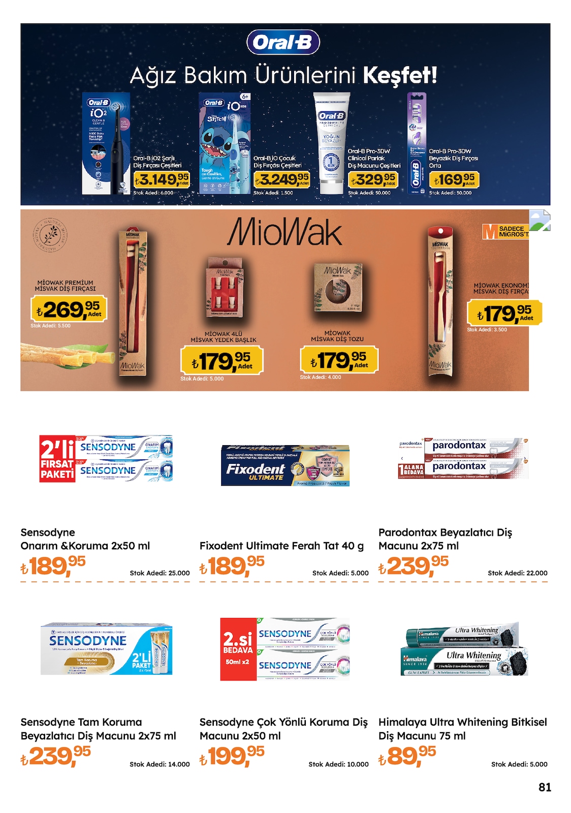 Migros Migroskop Brosuru — sayfa 81