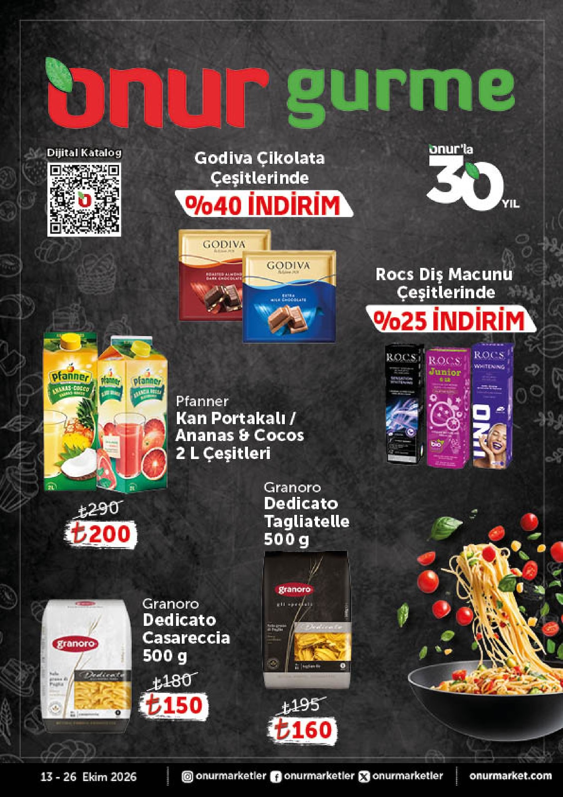 Onurmarket Gurme İndirim Brosuru