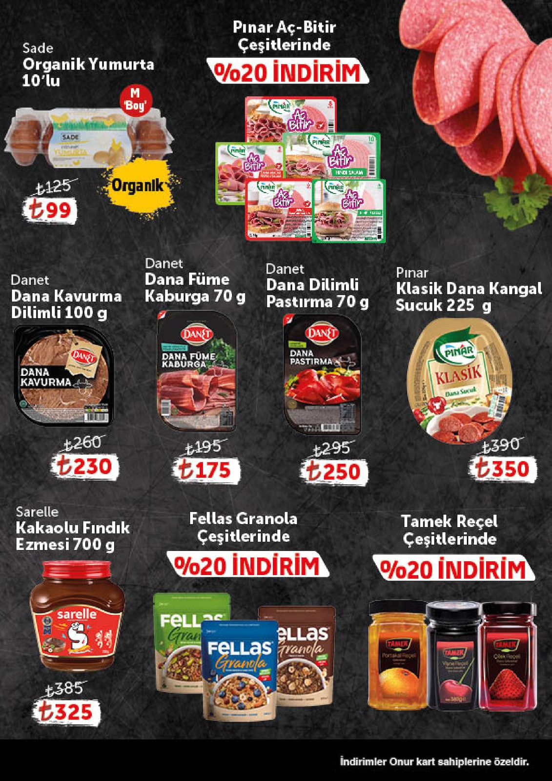 Onurmarket Gurme İndirim Brosuru — sayfa 3