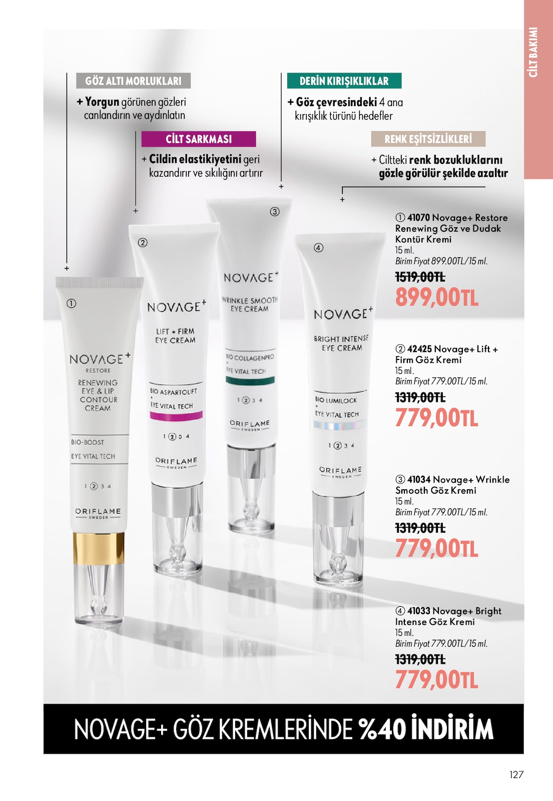 Oriflame İndirim Brosuru — sayfa 127