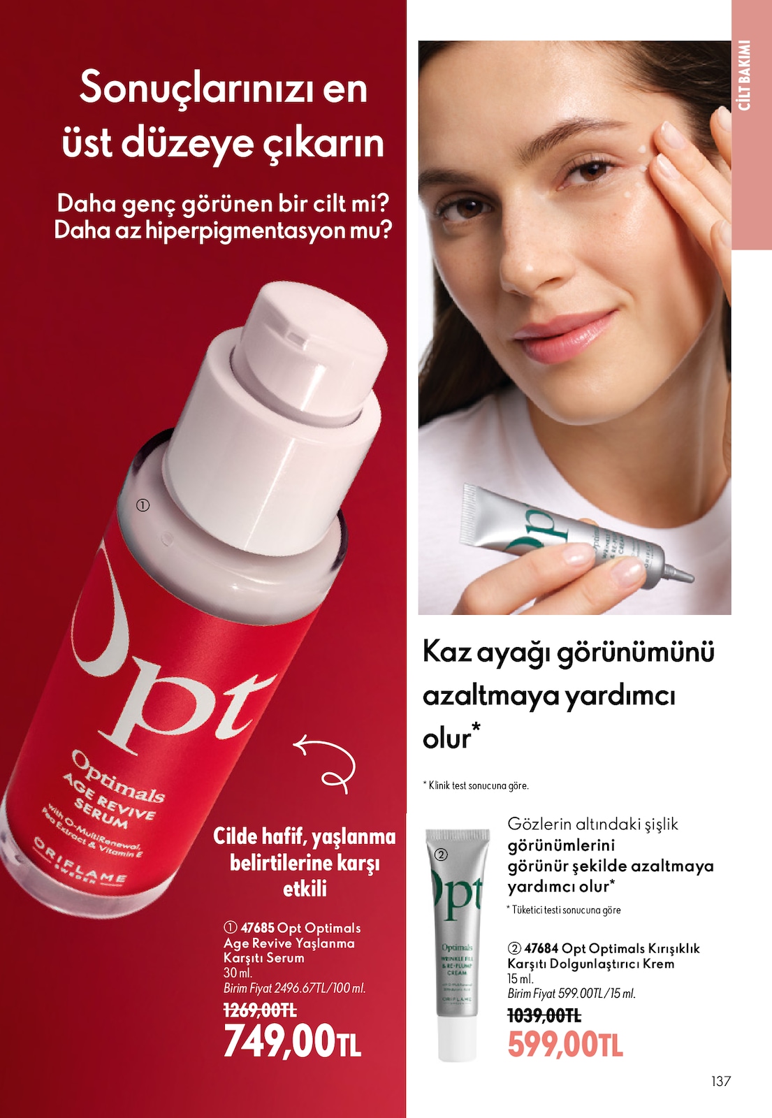 Oriflame İndirim Brosuru — sayfa 137