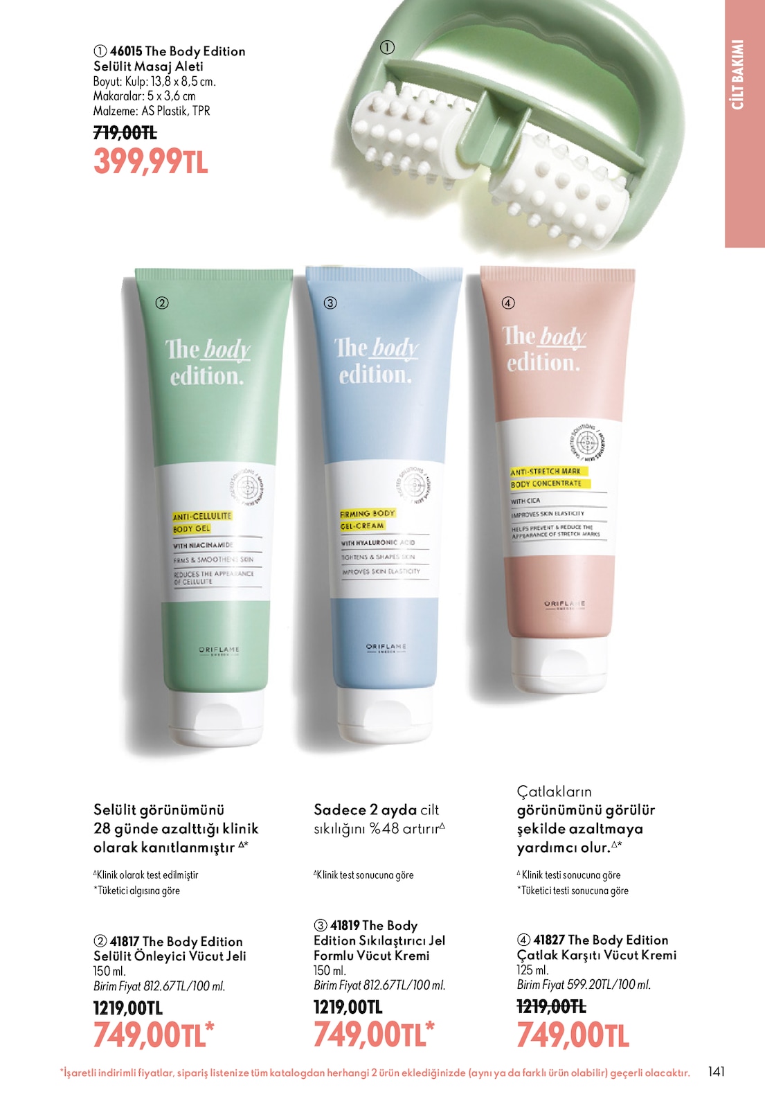 Oriflame İndirim Brosuru — sayfa 141