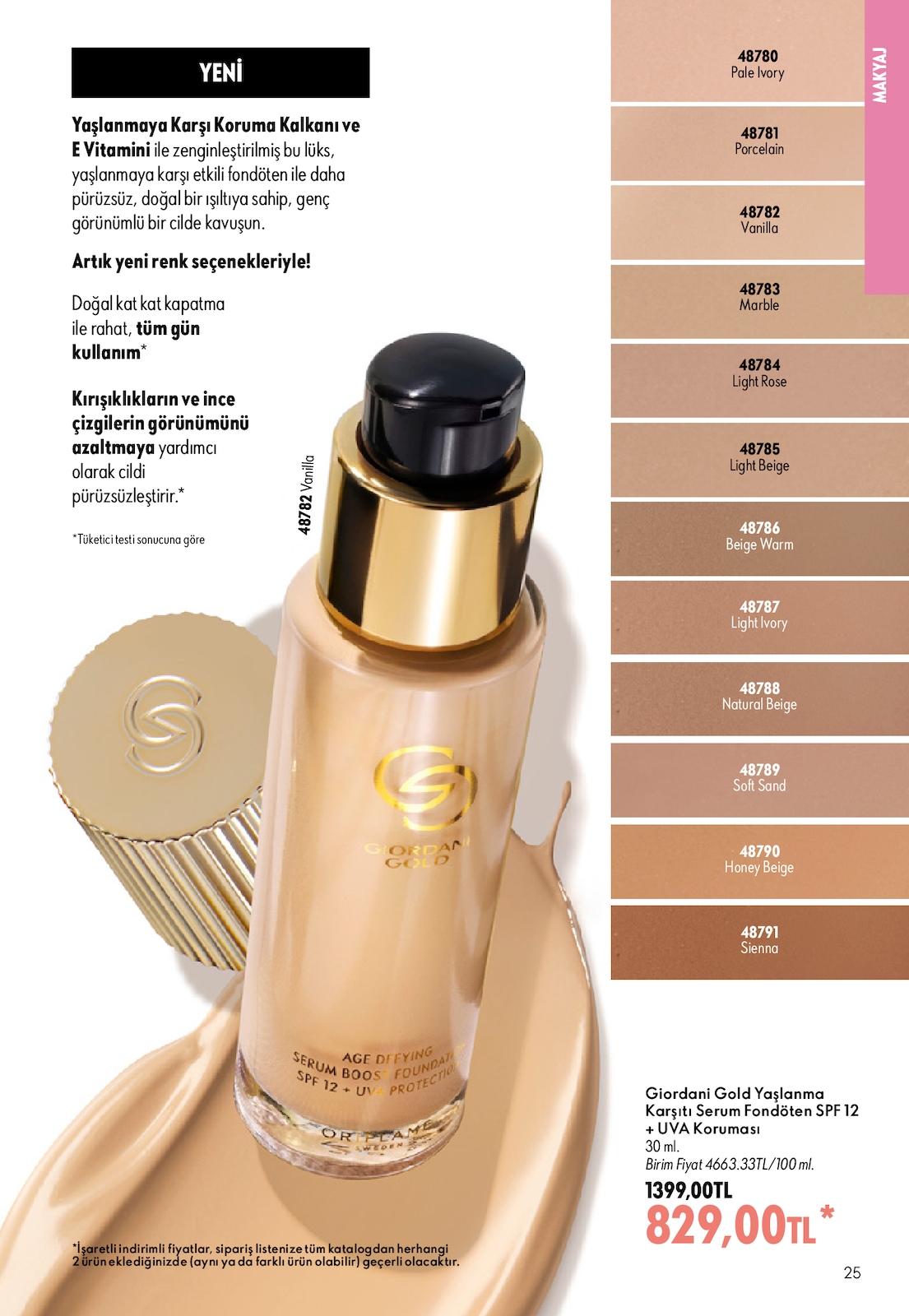 Oriflame İndirim Brosuru — sayfa 25
