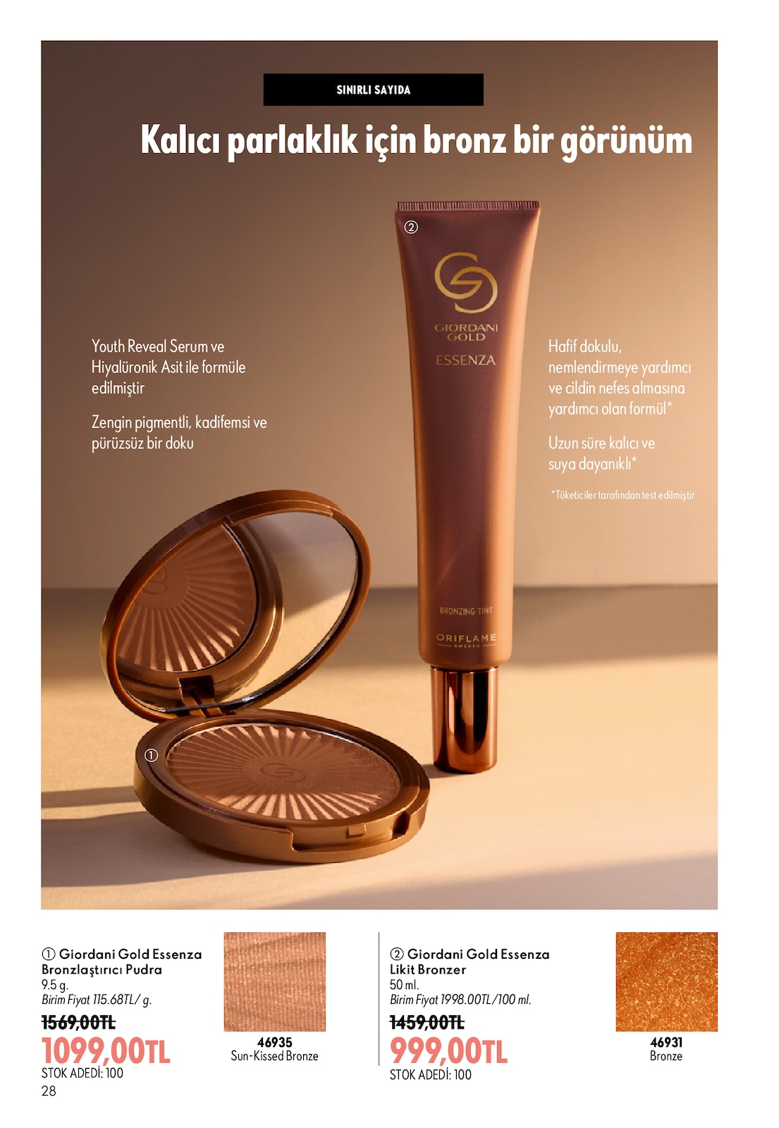 Oriflame İndirim Brosuru — sayfa 28