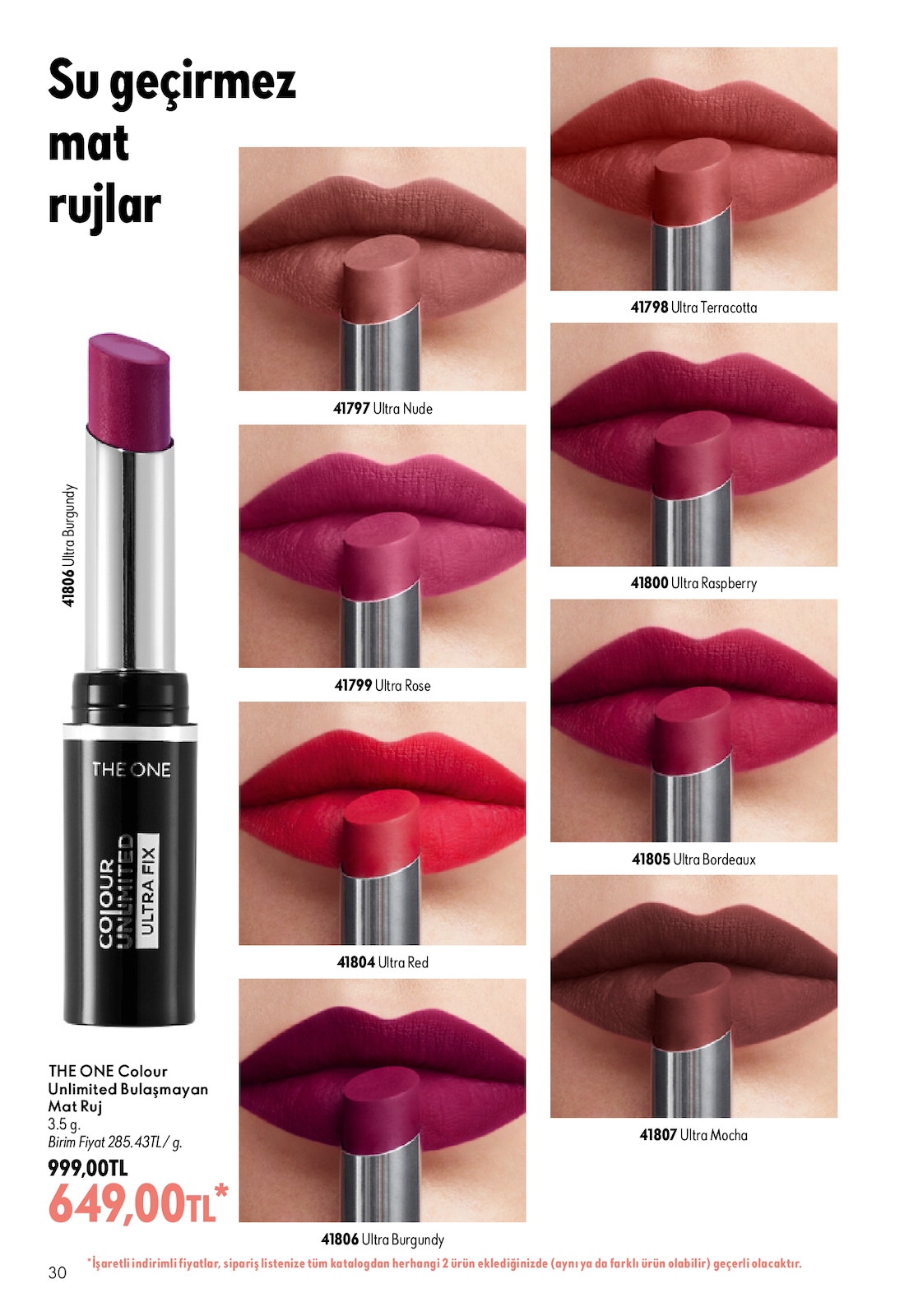 Oriflame İndirim Brosuru — sayfa 30