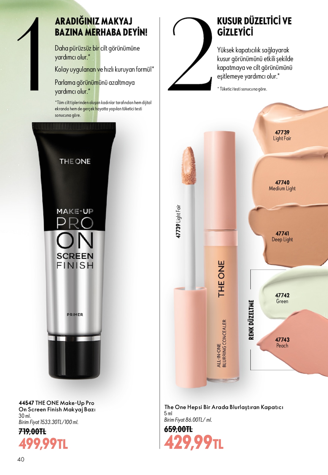 Oriflame İndirim Brosuru — sayfa 40