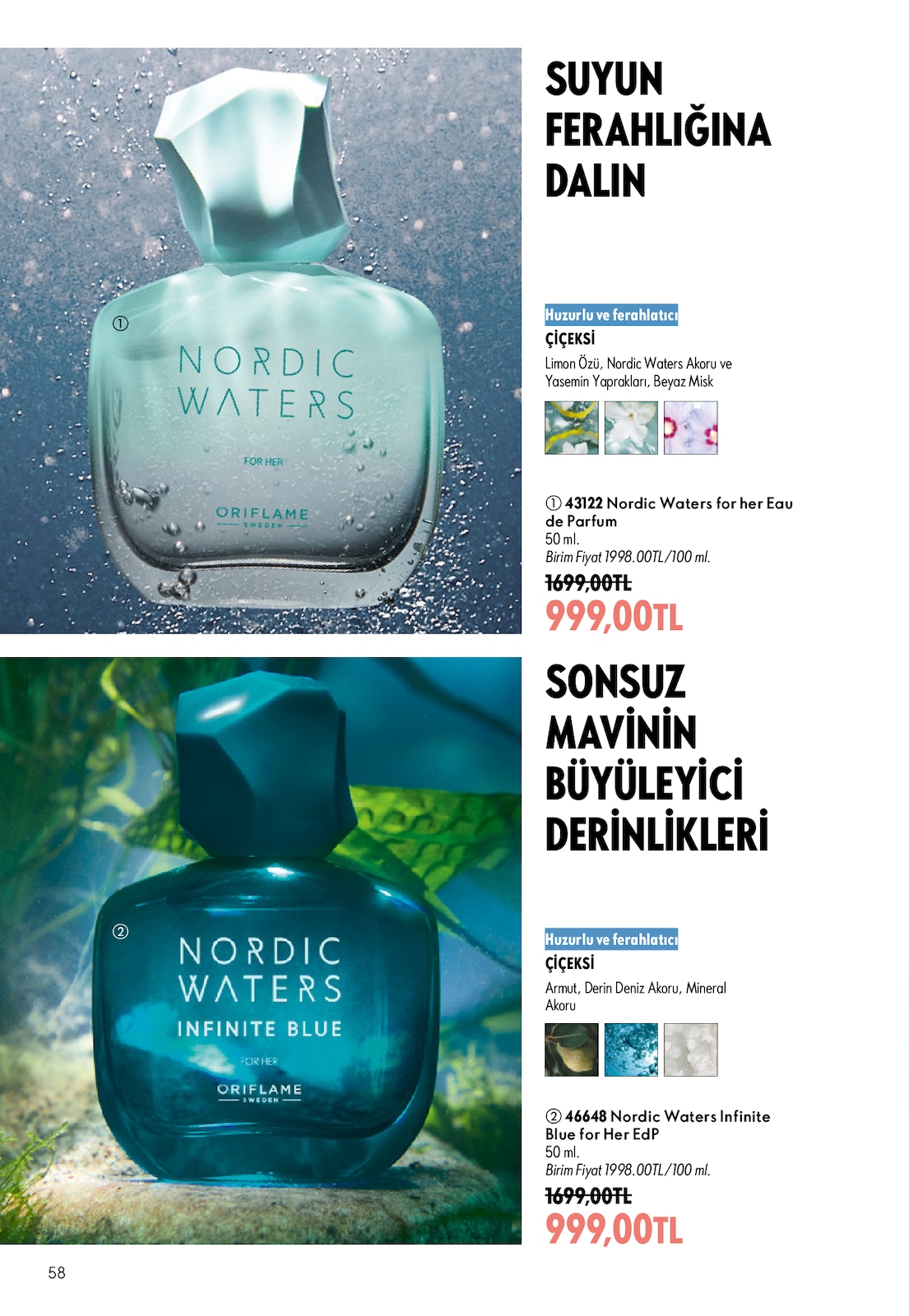 Oriflame İndirim Brosuru — sayfa 58