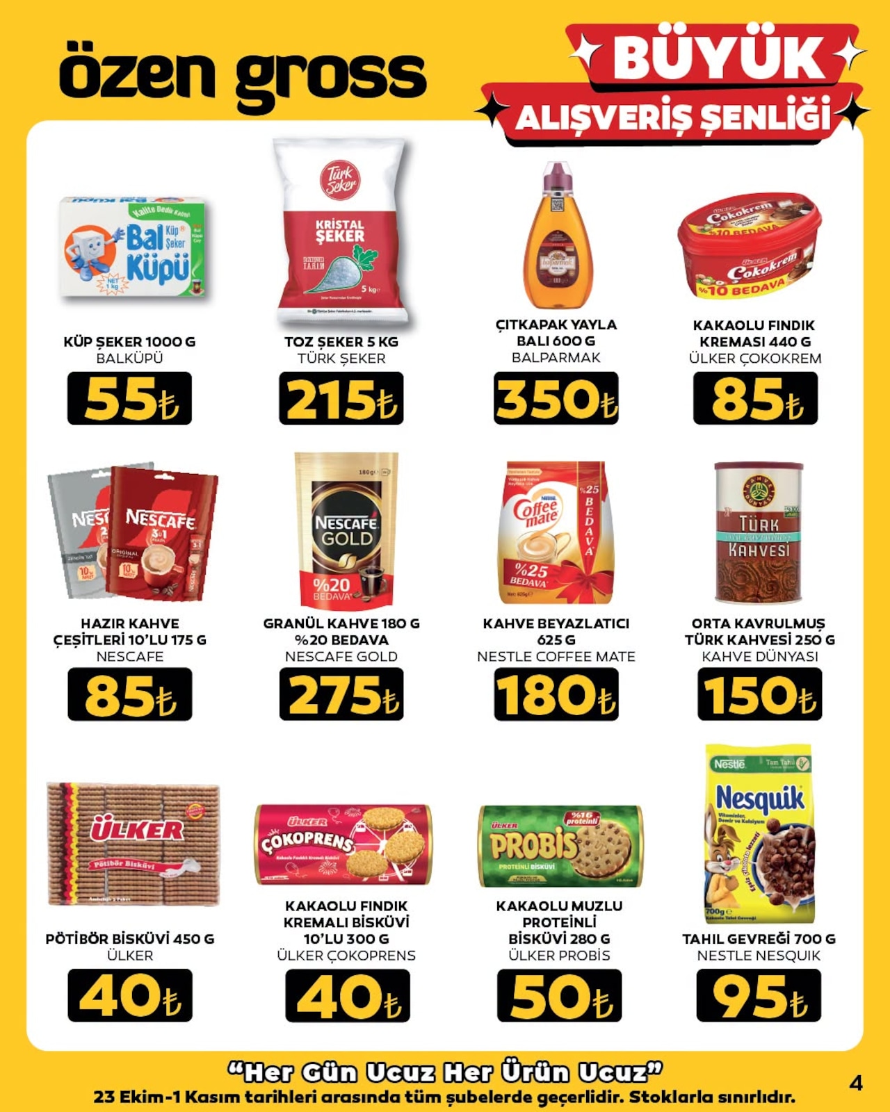 Ozengross İndirim Brosuru — sayfa 4