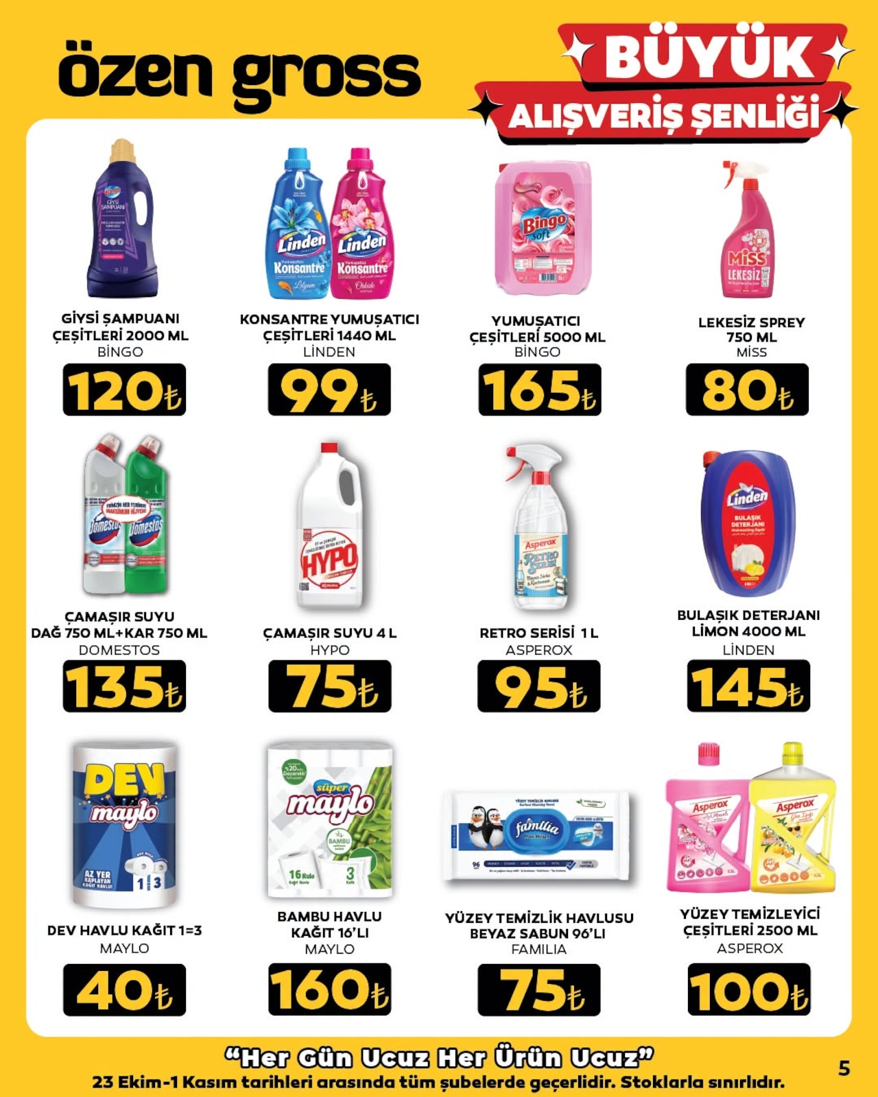Ozengross İndirim Brosuru — sayfa 5