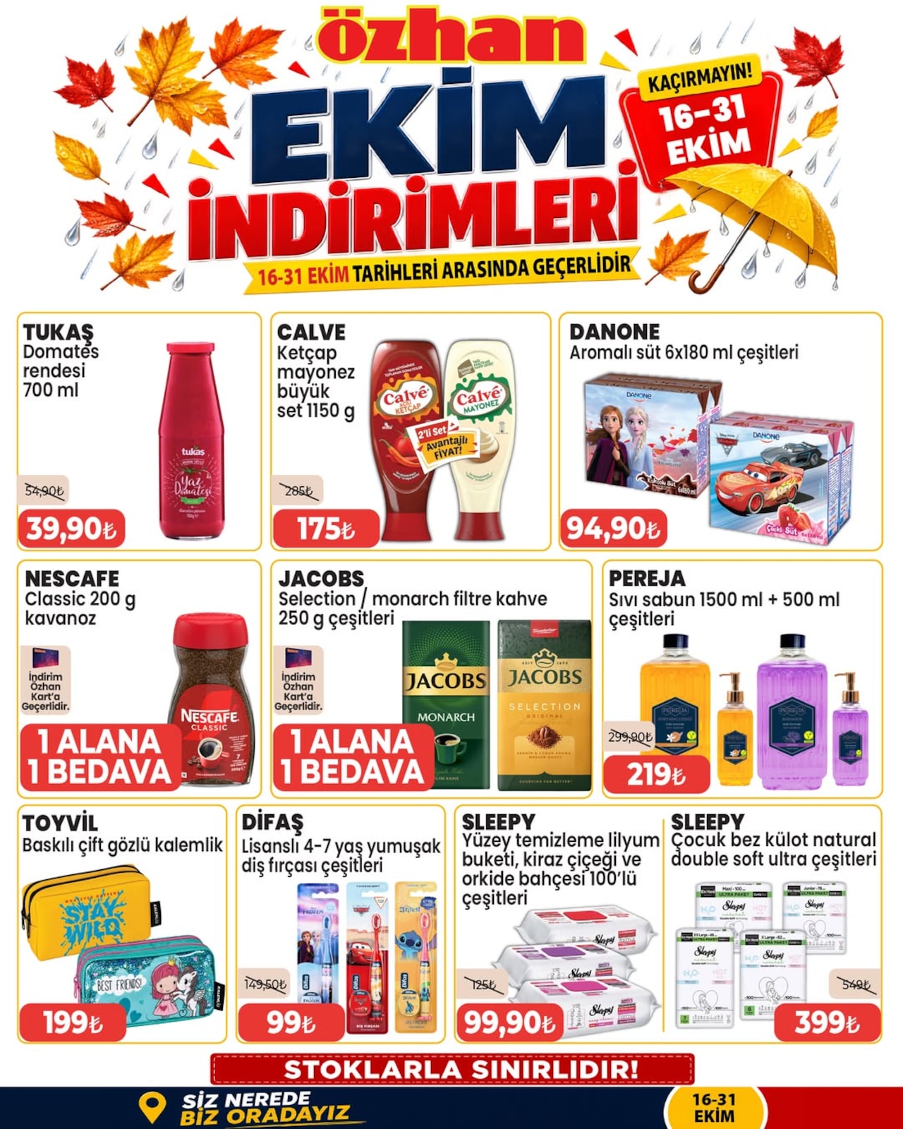 Ozhanmarketlerzinciri İndirimli Urunler