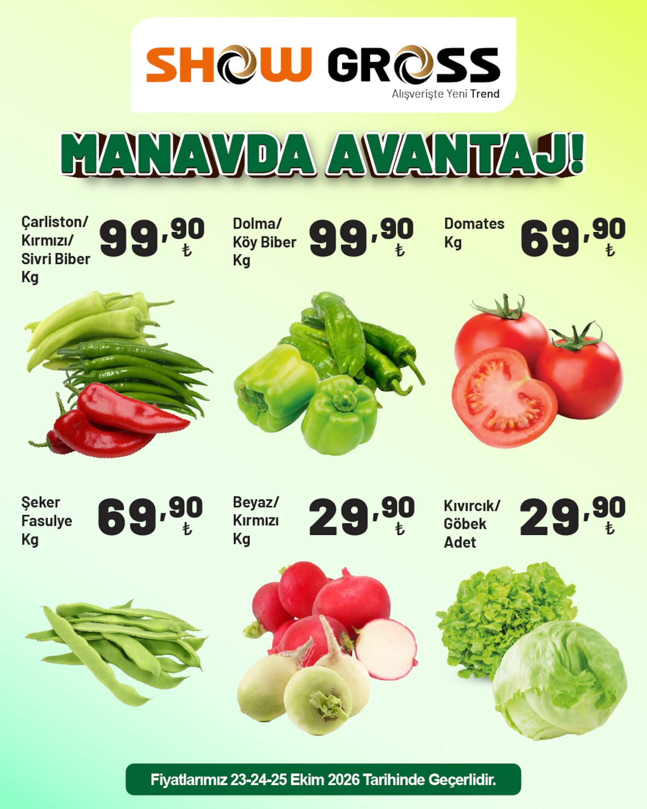 Showgross Manav İndirim Brosuru — sayfa 2
