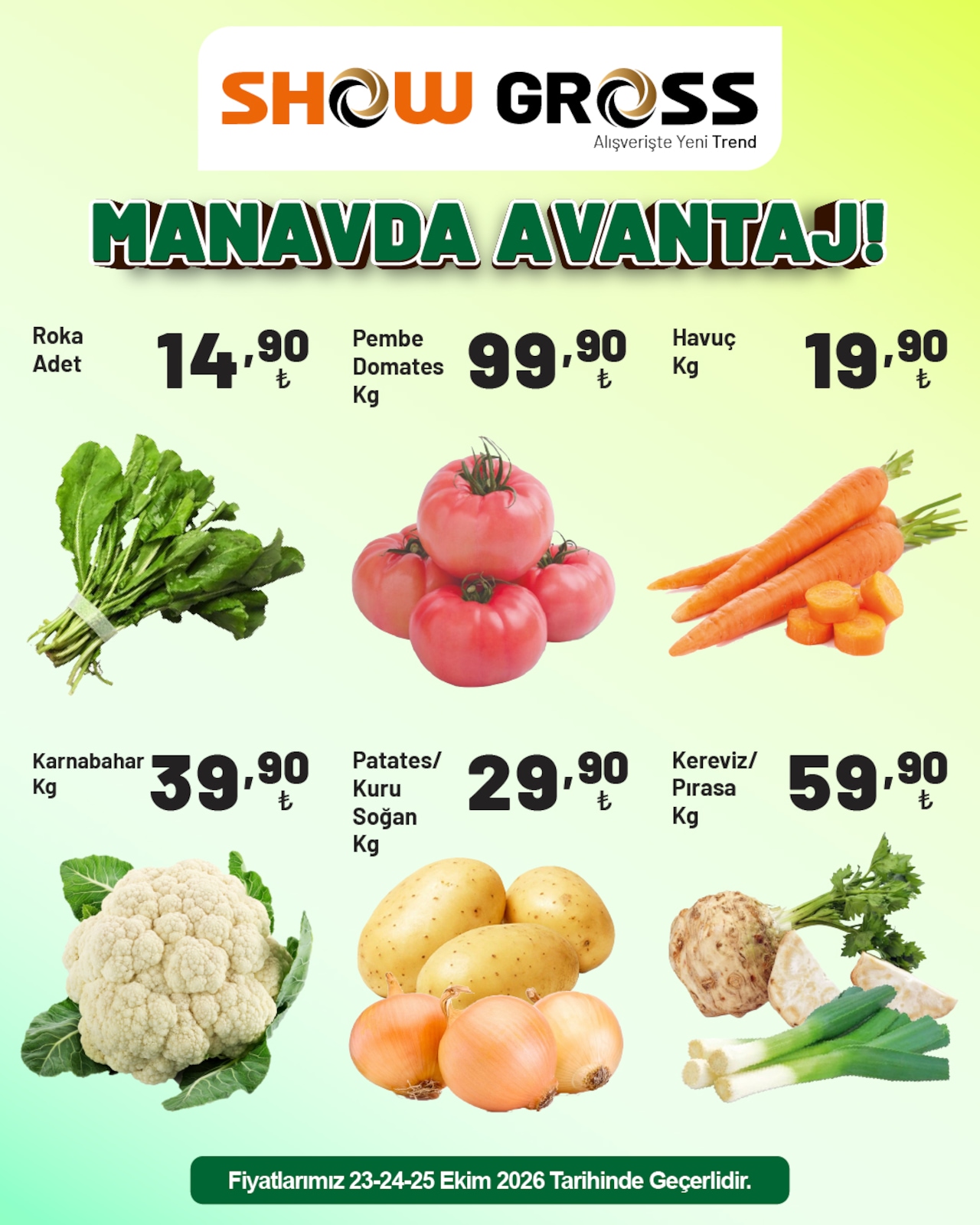 Showgross Manav İndirim Brosuru — sayfa 3