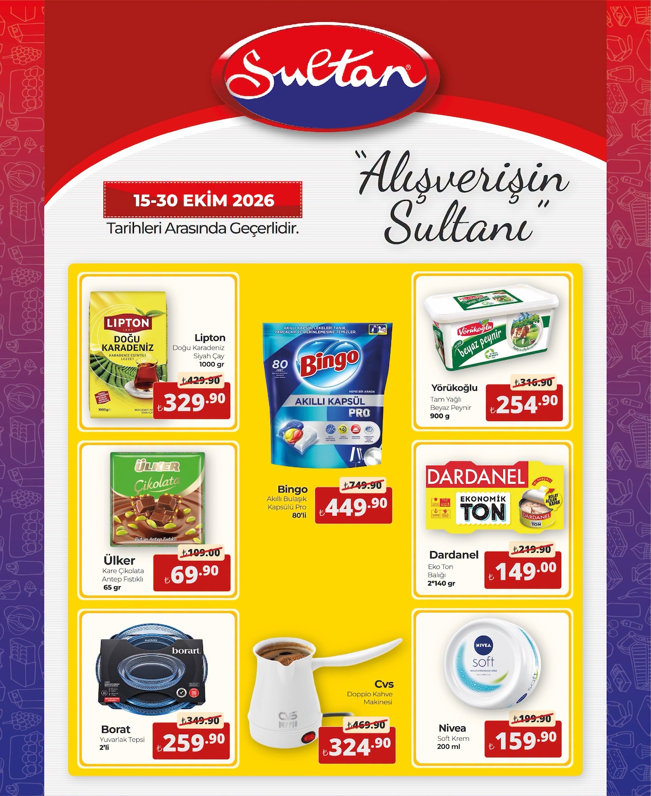 Sultanmarket İndirim Brosuru