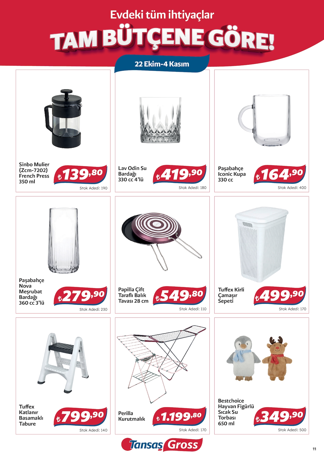 Tansasgross İndirim Brosuru — sayfa 11