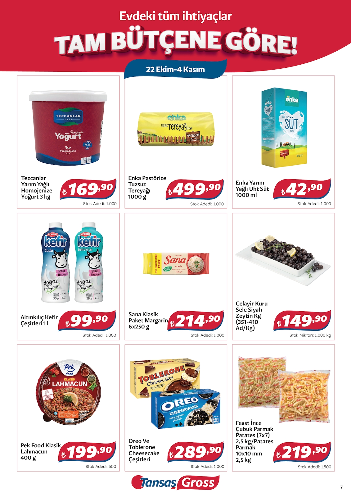 Tansasgross İndirim Brosuru — sayfa 7