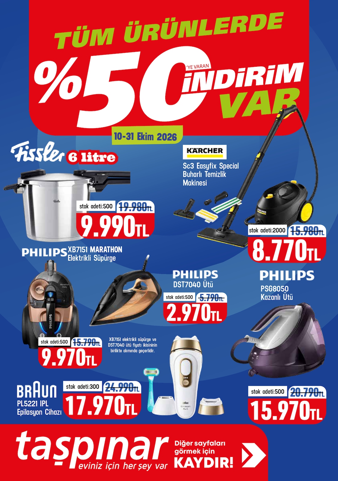Taspinar İndirim Brosuru