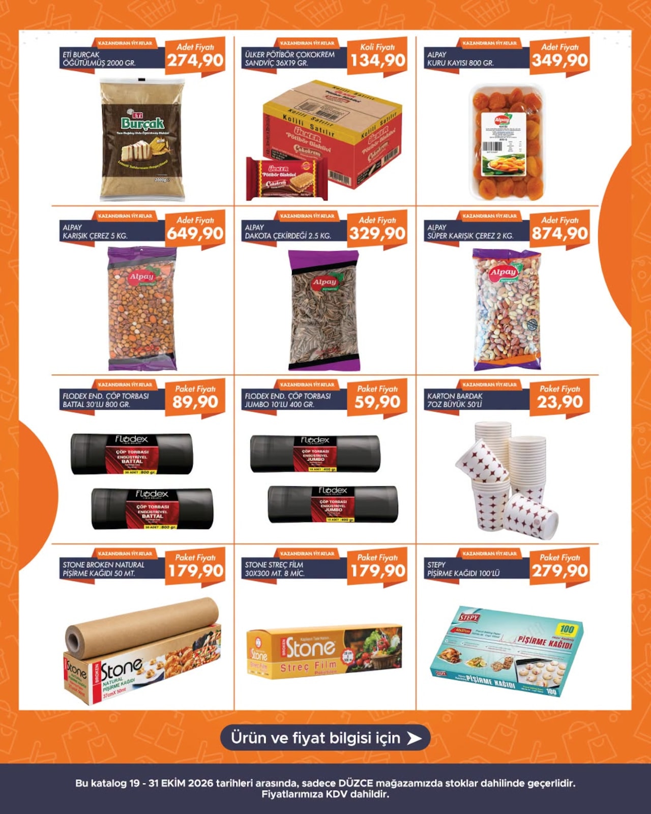 Zirhlitoptanmarket Duzce Subesine Ozel İndirim Brosuru — sayfa 13