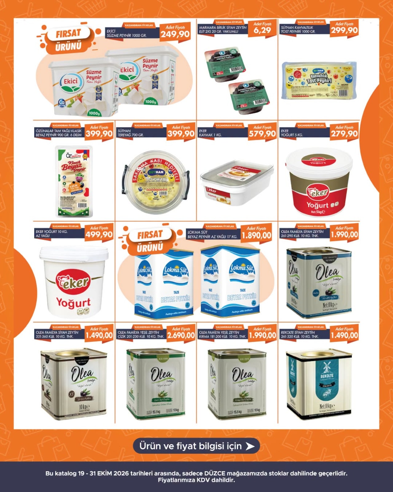 Zirhlitoptanmarket Duzce Subesine Ozel İndirim Brosuru — sayfa 3