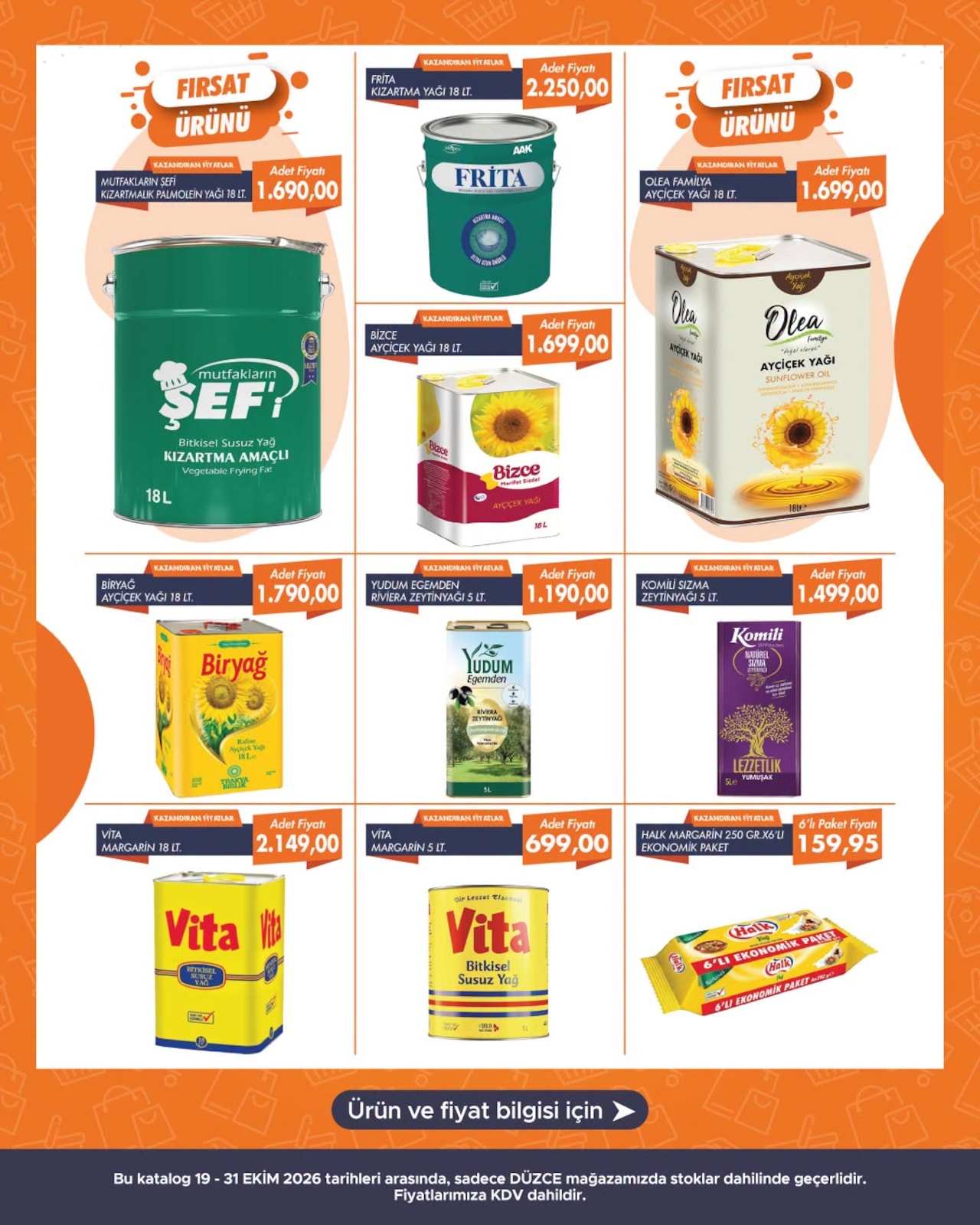 Zirhlitoptanmarket Duzce Subesine Ozel İndirim Brosuru — sayfa 9