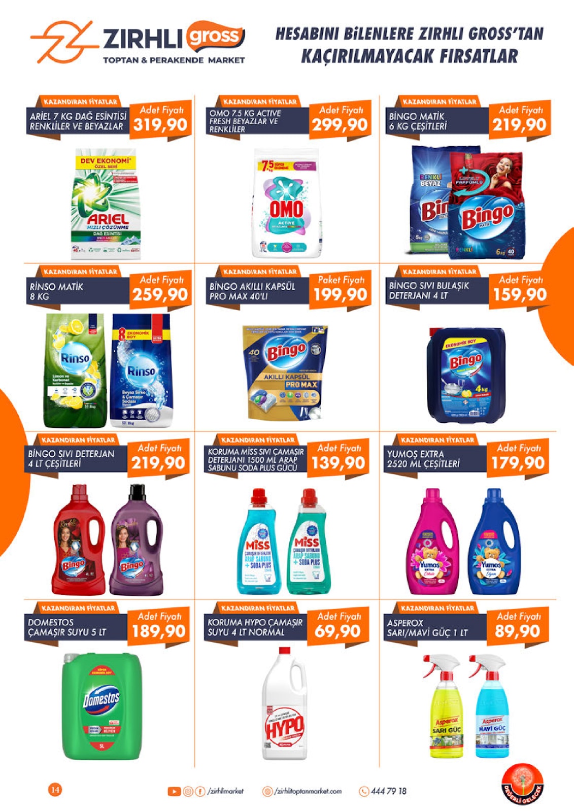 Zirhlitoptanmarket İndirim Brosuru — sayfa 14