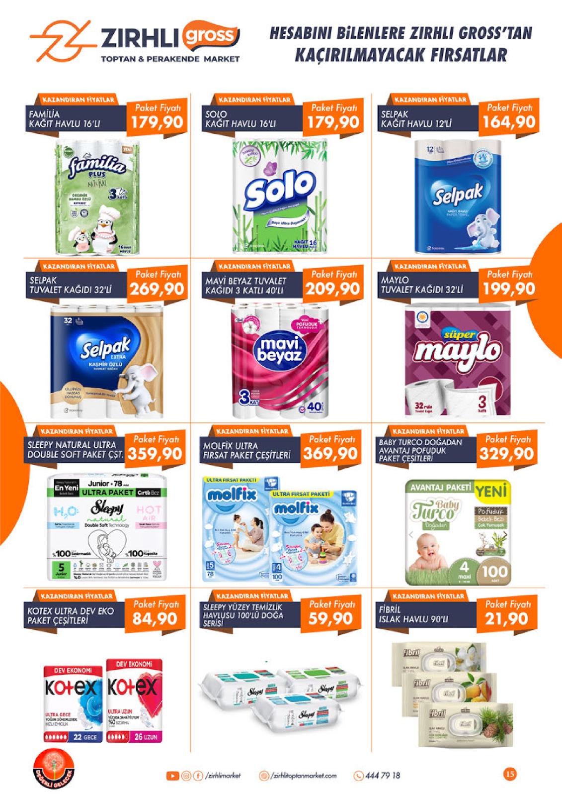 Zirhlitoptanmarket İndirim Brosuru — sayfa 15