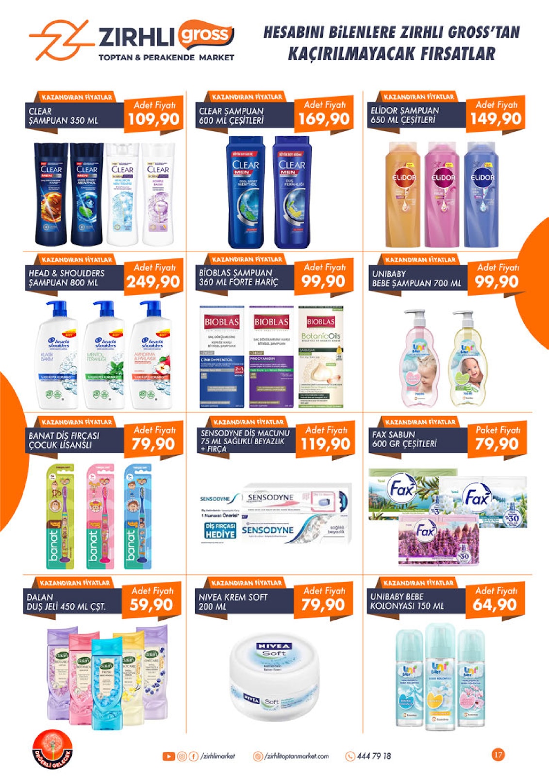Zirhlitoptanmarket İndirim Brosuru — sayfa 17