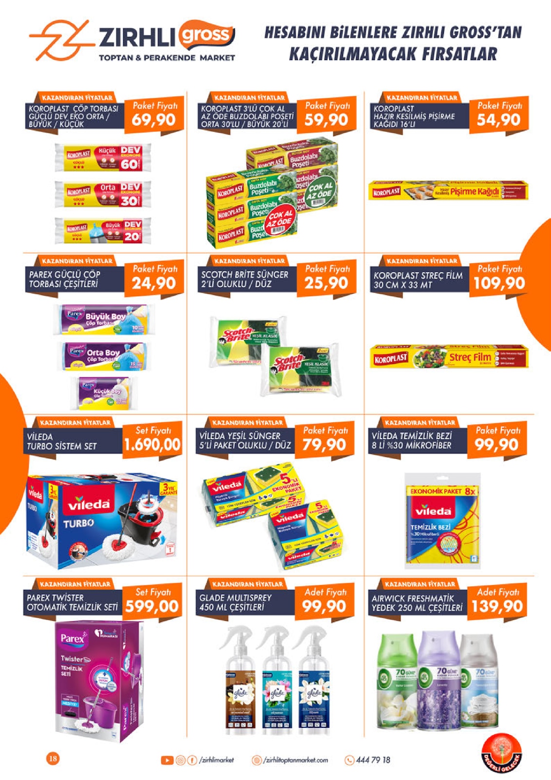 Zirhlitoptanmarket İndirim Brosuru — sayfa 18