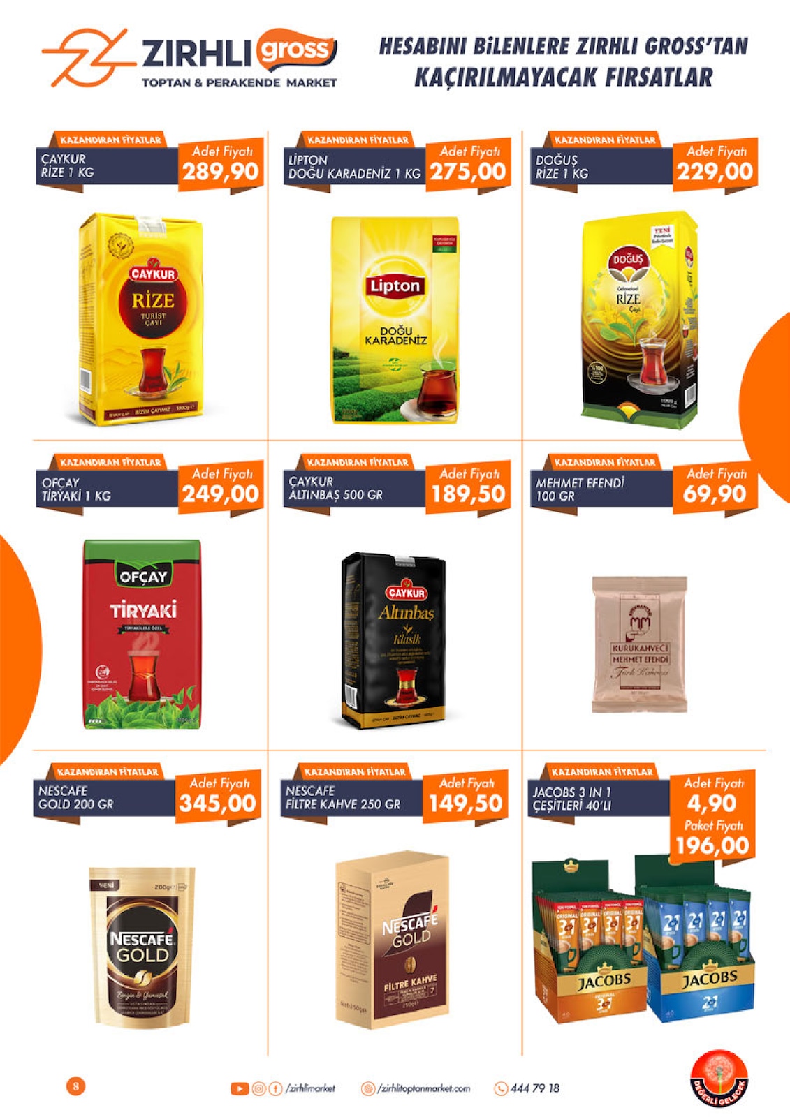 Zirhlitoptanmarket İndirim Brosuru — sayfa 8