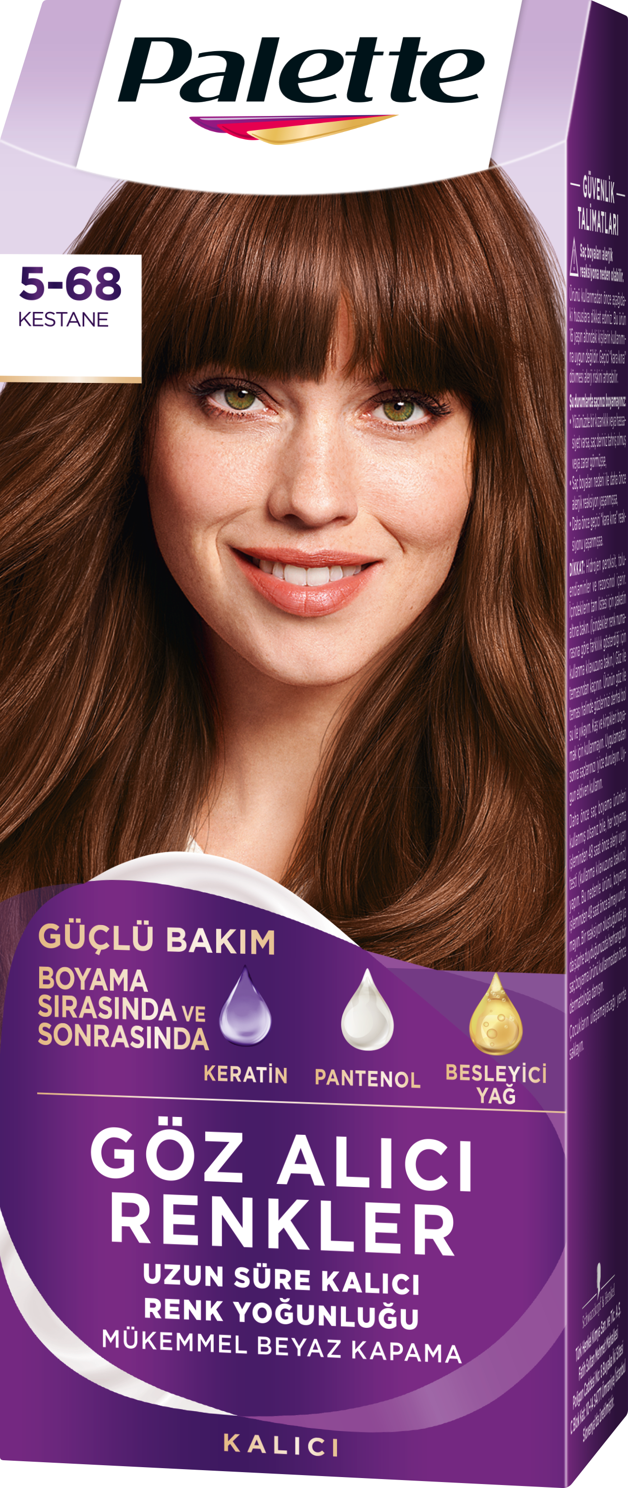 Palette Göz Alıcı Renkler 5-68 Kestane