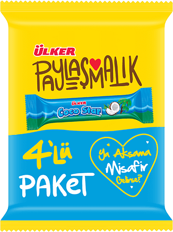 Ülker Cocostar 4'lü 100 g