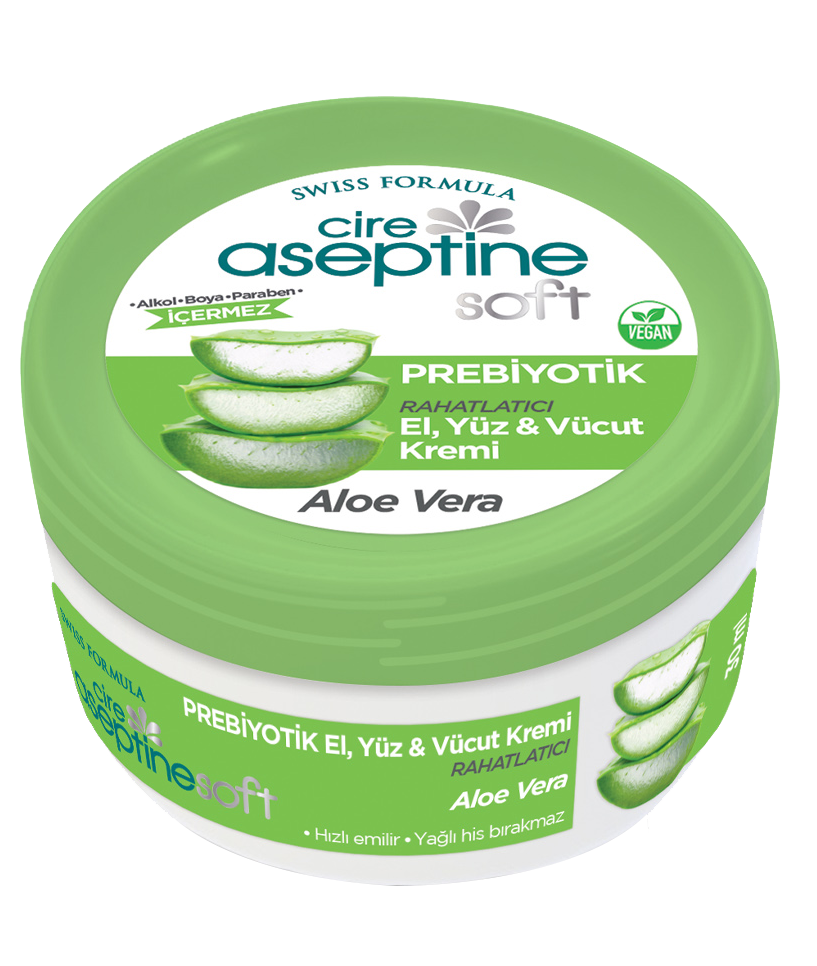 Cire Aseptine Prebiyotik El Kremi Aloevera 30 Ml