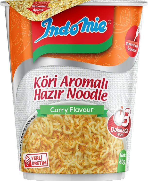 Indomie Köri Aromalı Noodle 60 g