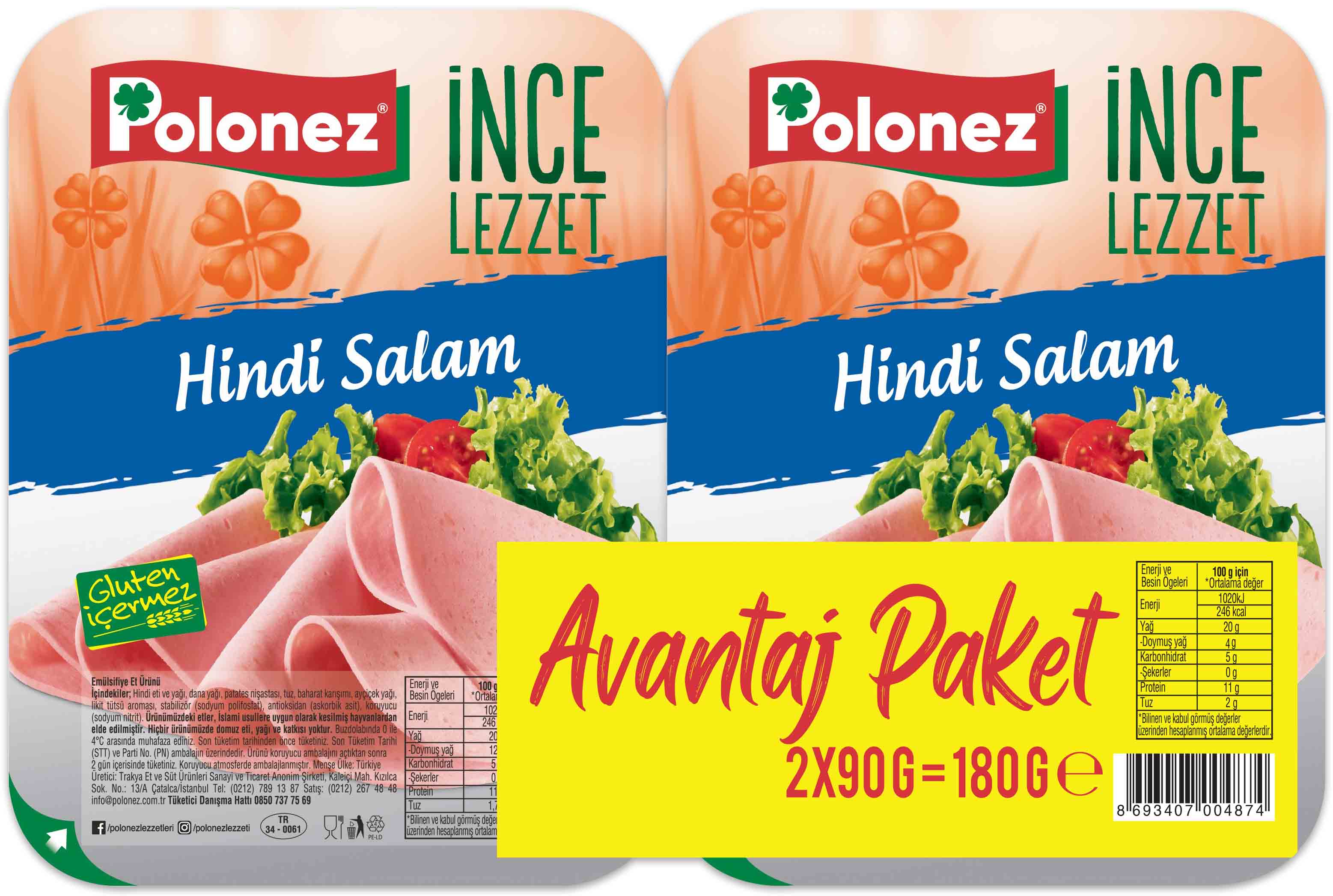 Polonez Hindi Salam 2*90 g