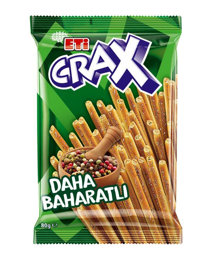 Eti Crax Baharatlı 80 g