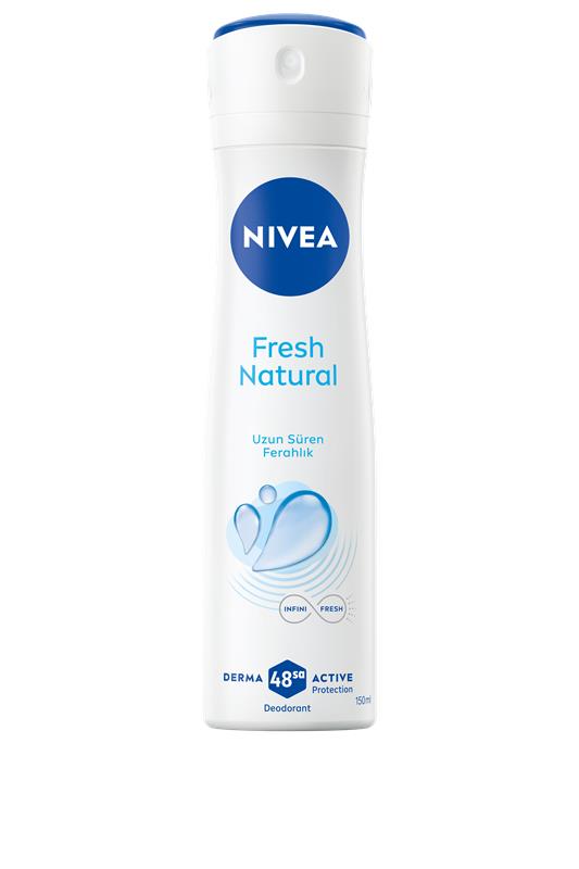 Nivea Fresh Natural Deodorant Sprey 150 ml