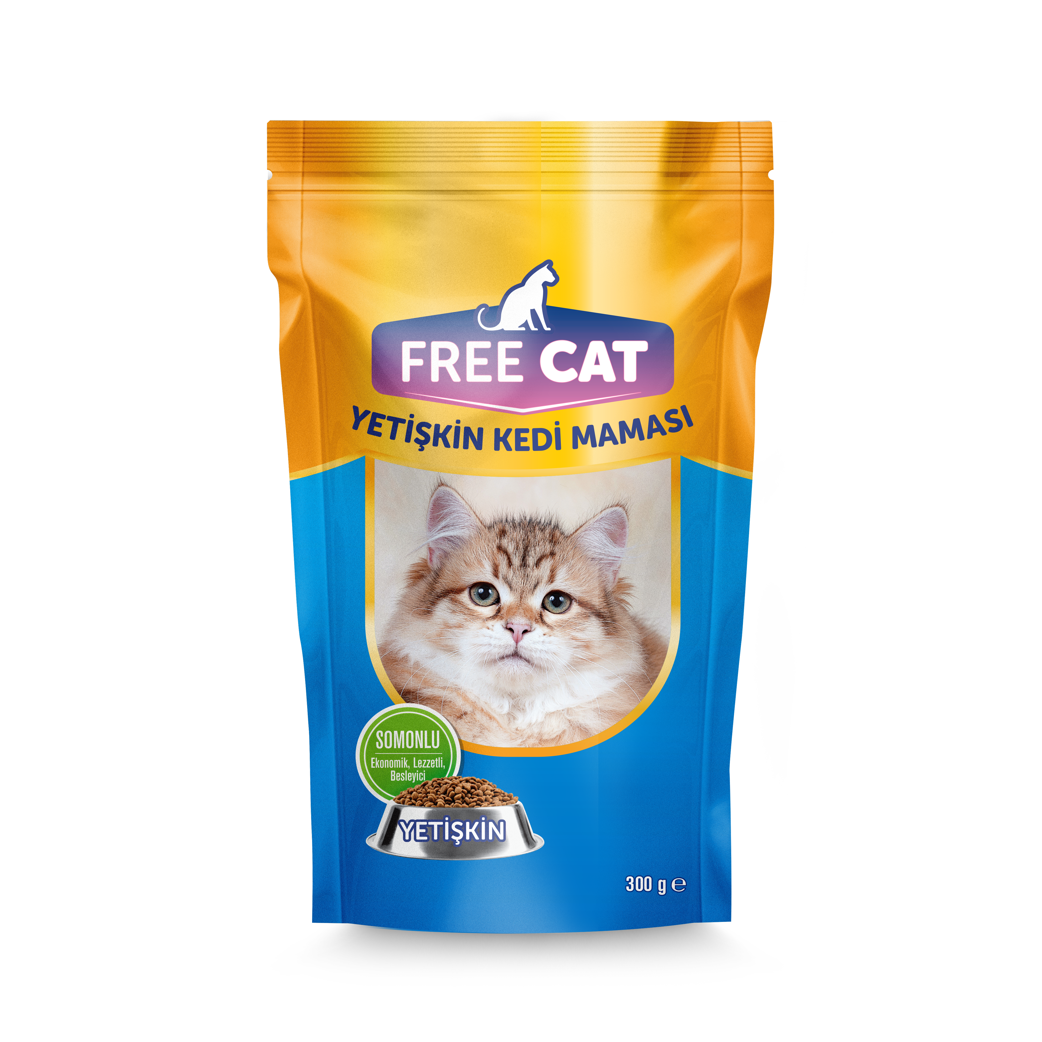 Free Cat Yetişkin Kedi Maması Somonlu 300 g