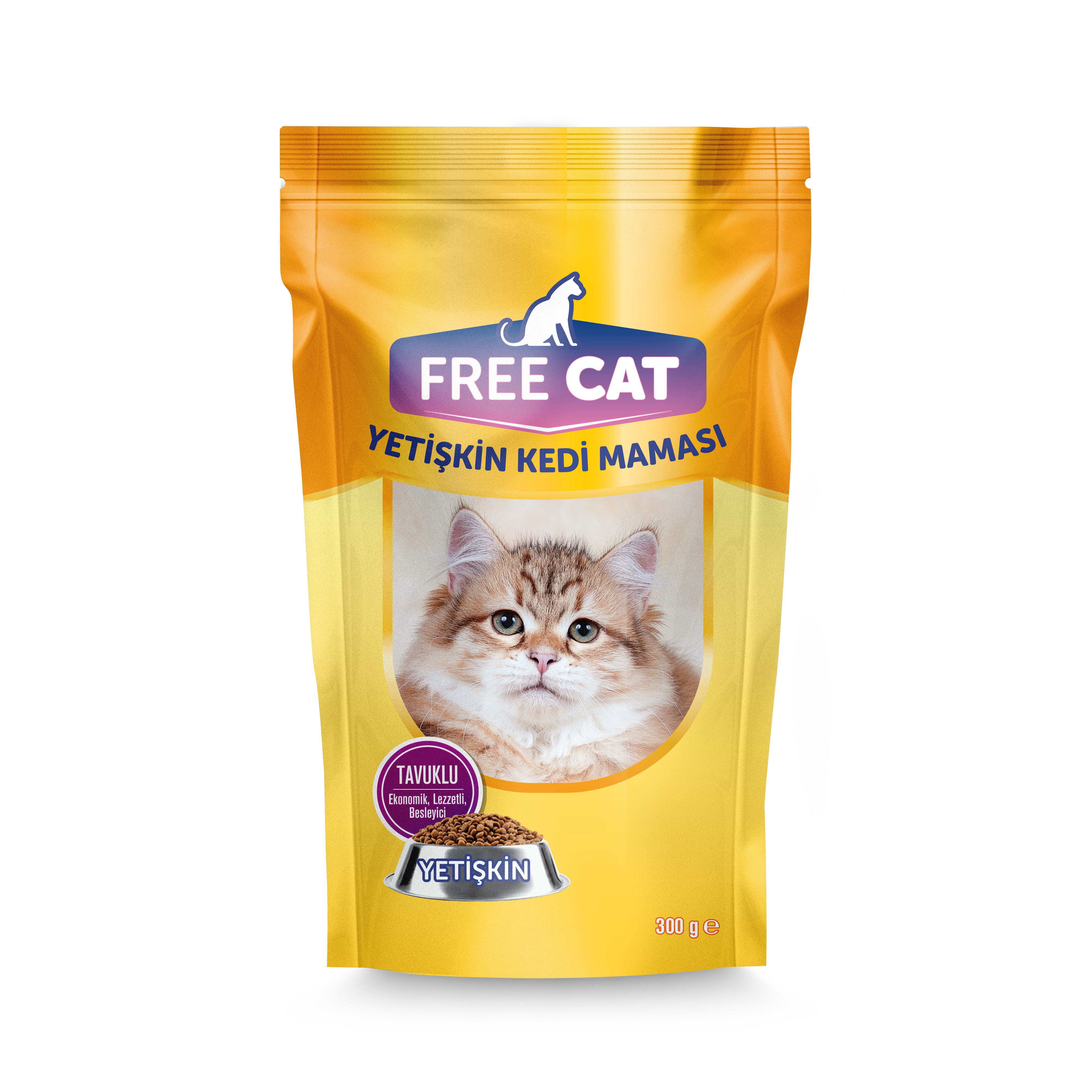 Free Cat Yetişkin Kedi Maması Tavuklu 300 g