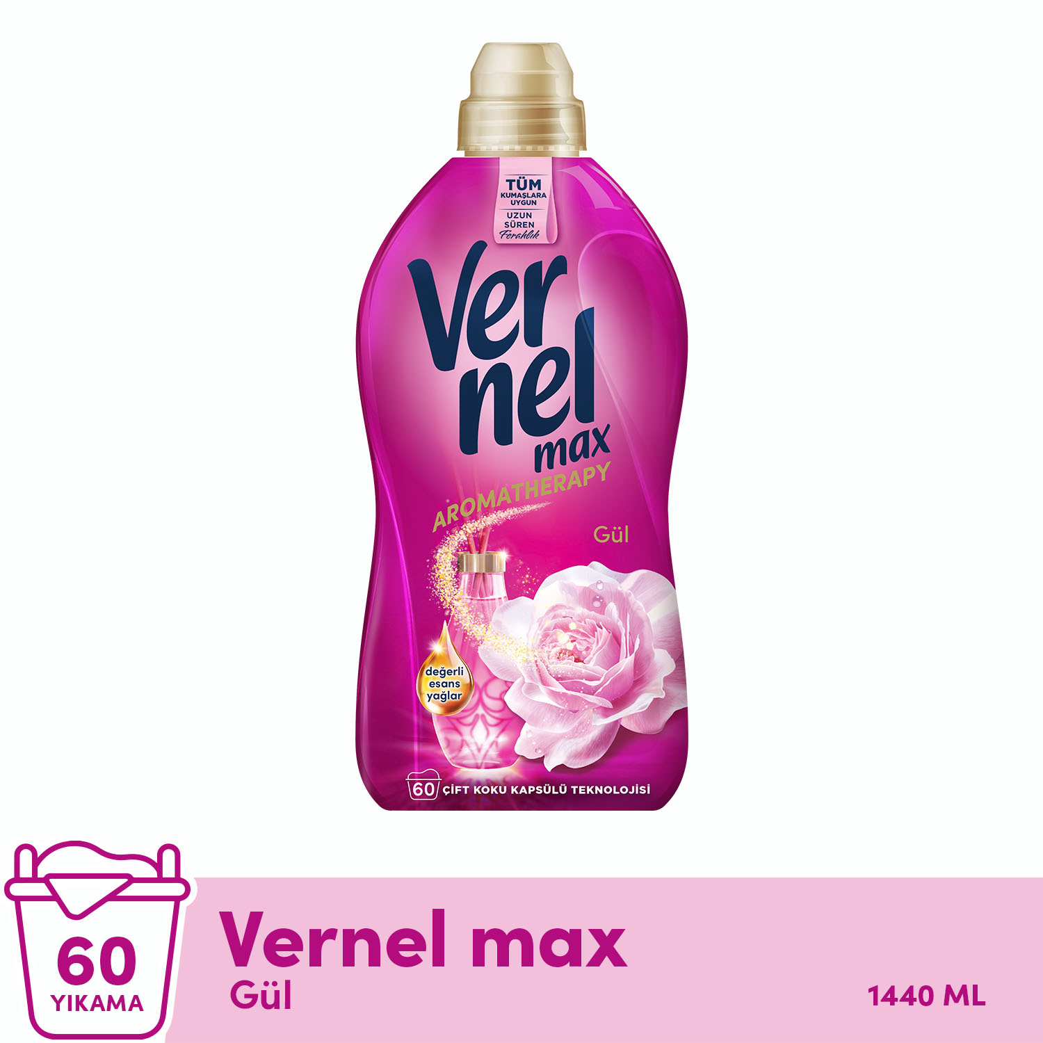 Vernel Max Taze Gül 1440 Ml