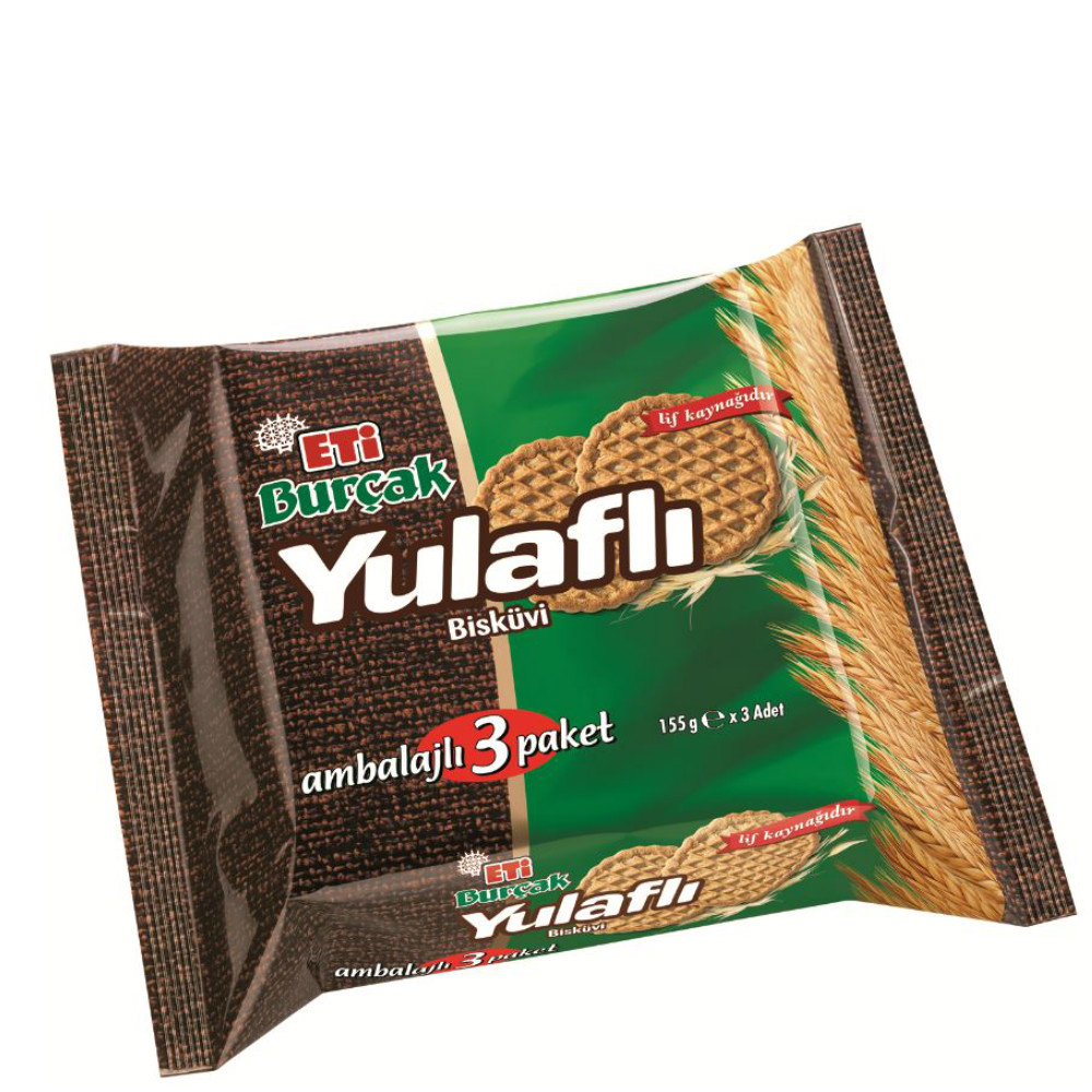 Eti Burçak Yulaflı 3'lü 465 g