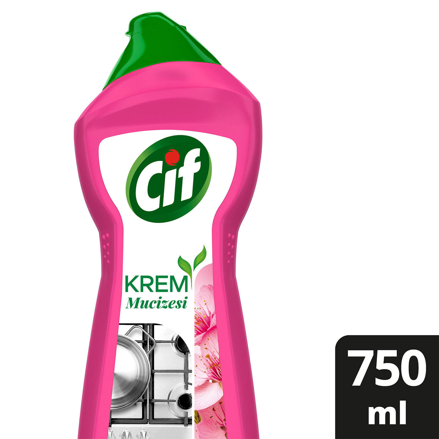 Cif Krem Mucize Yüzey Temizleyici Sakura 750 Ml