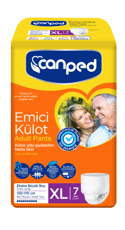 Canped Emici Külot Hasta Bezi Xl 7'li