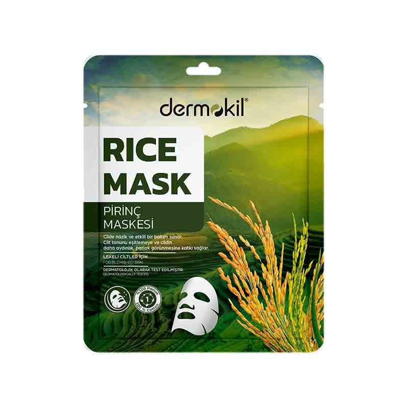 Dermokil Pirinç Kağıt Maske