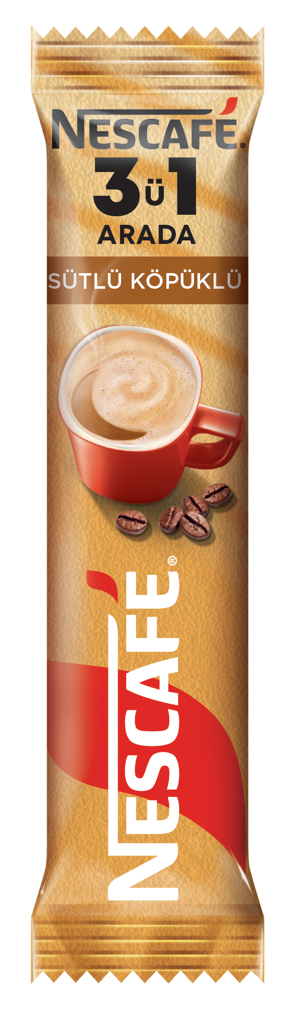 Nescafe 3ü 1 Arada Sütlü Köpüklü 17.4 g