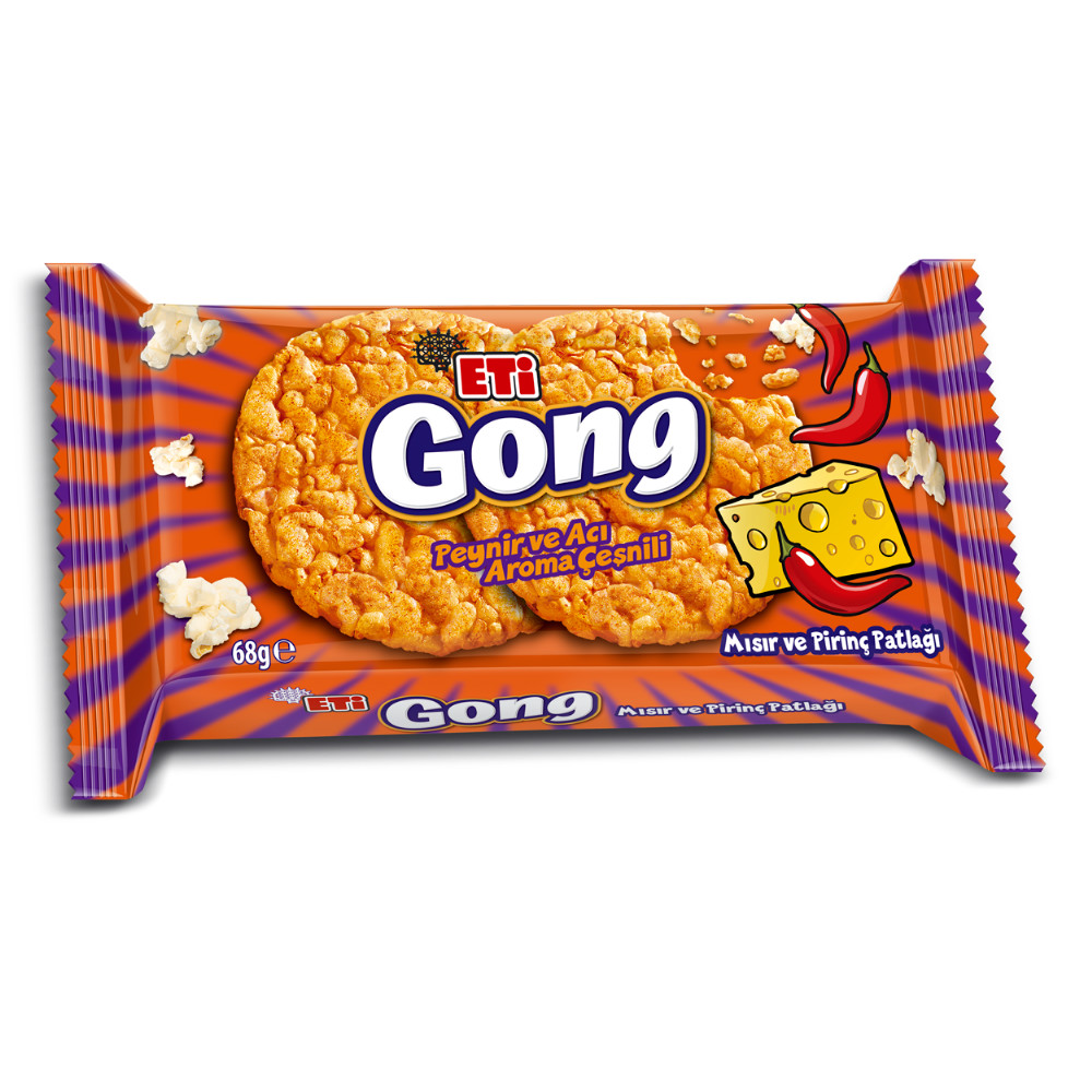 Eti Gong Peynir Ve Acı Aroma Çeşnili 68 gr
