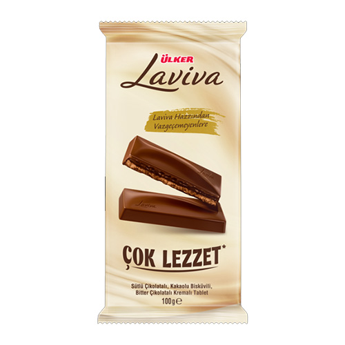 Ülker Laviva Mid Size Sütlü Çikolata 100 g