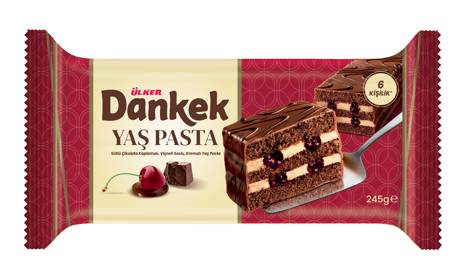 Ülker Dankek Karaorman Yaş Pasta 245 g