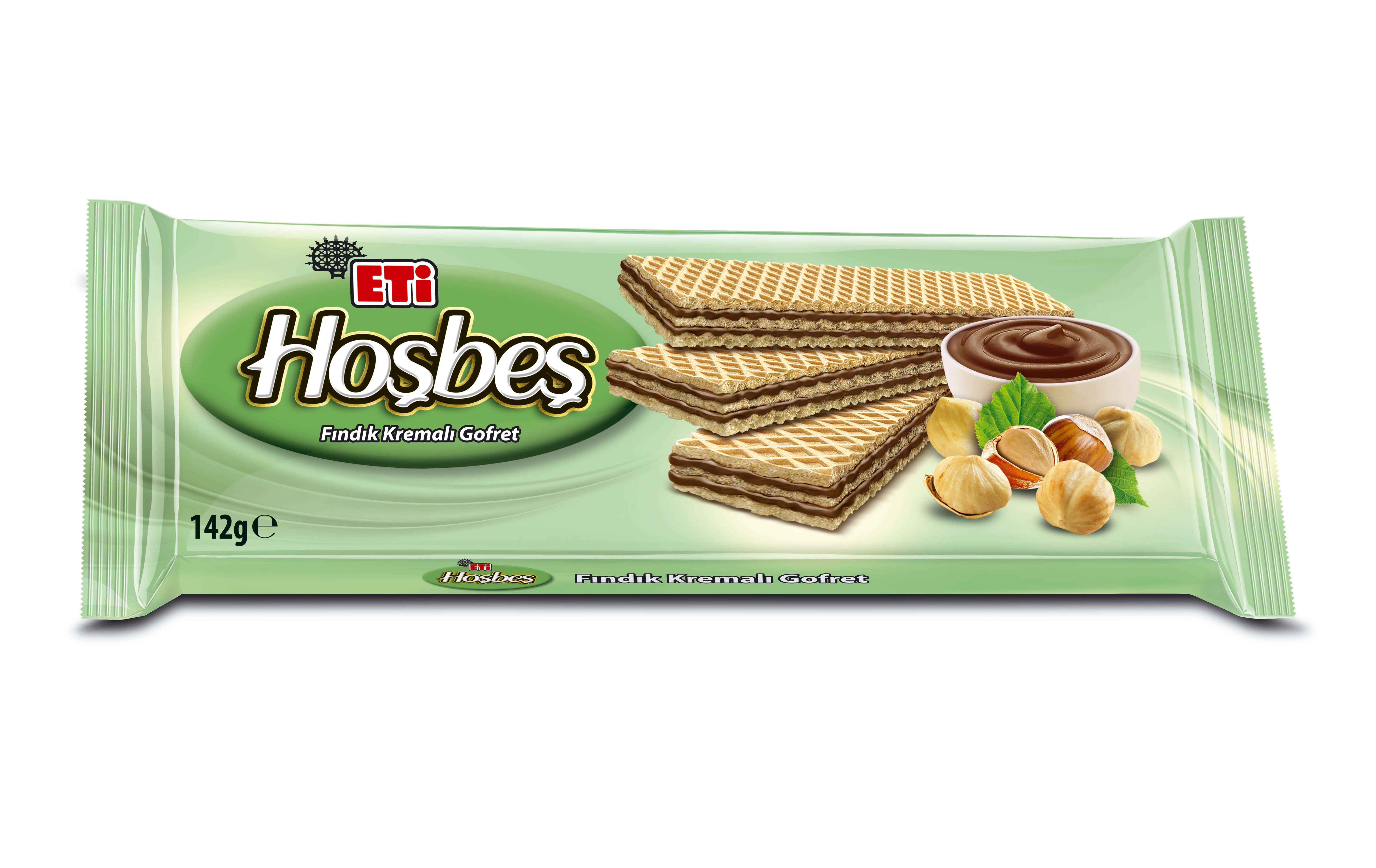 Eti Hoşbeş Fındıklı Gofret 142 g