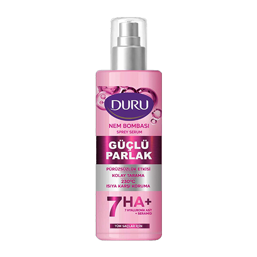 Duru Güçlü Parlak Saç Spreyi 190 Ml