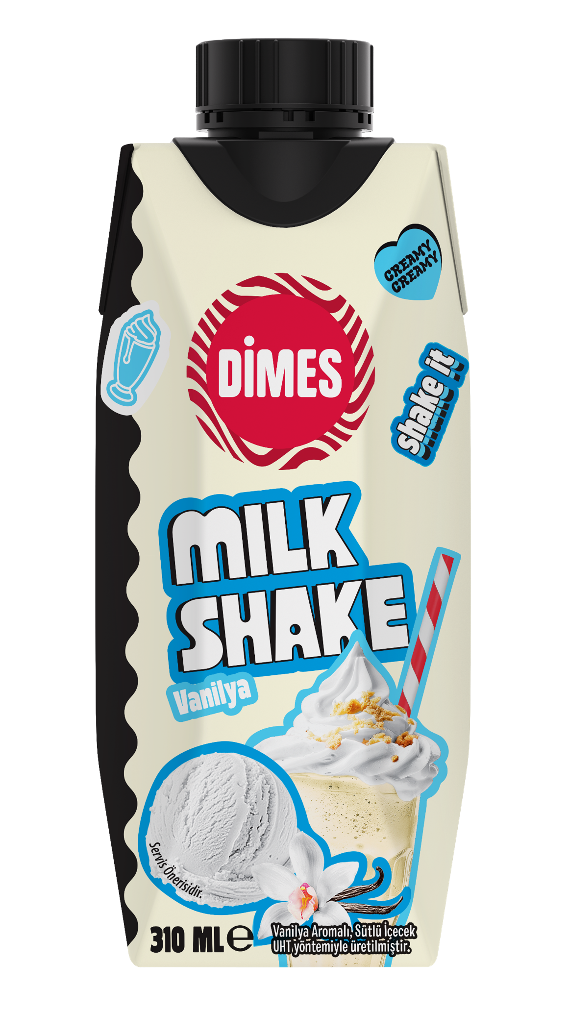 Dimes Vanilyalı Mılkshake 310 ml